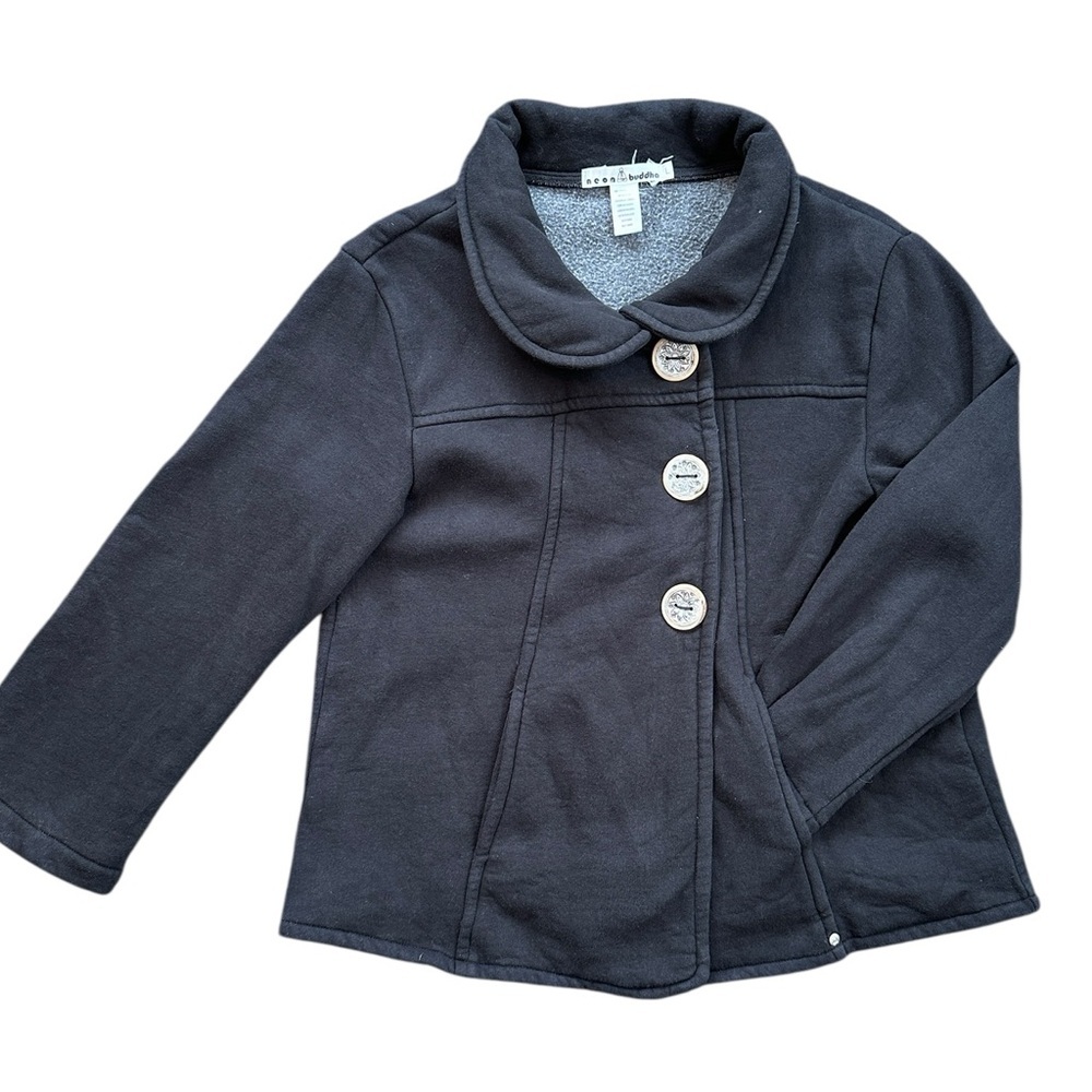 Neon Buddha black three‎ button jacket size L